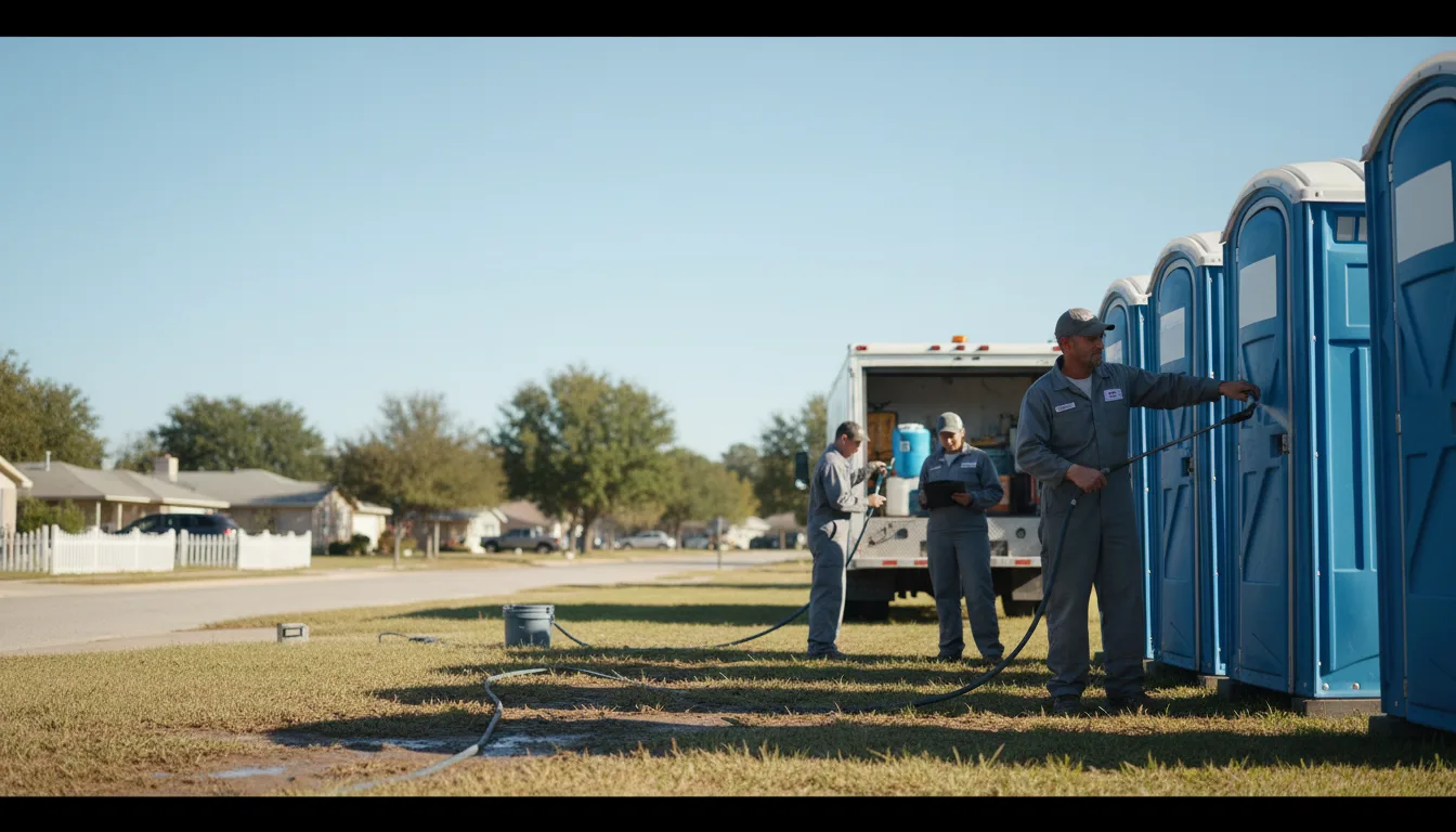 Long-Term Portable Toilet Rental in Shiloh, GA near me